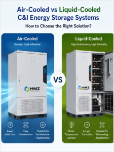 Air-cooled vs liquid-cooled C&I energy storage systems comparison