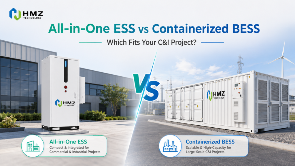 All-in-One ESS vs Containerized BESS
