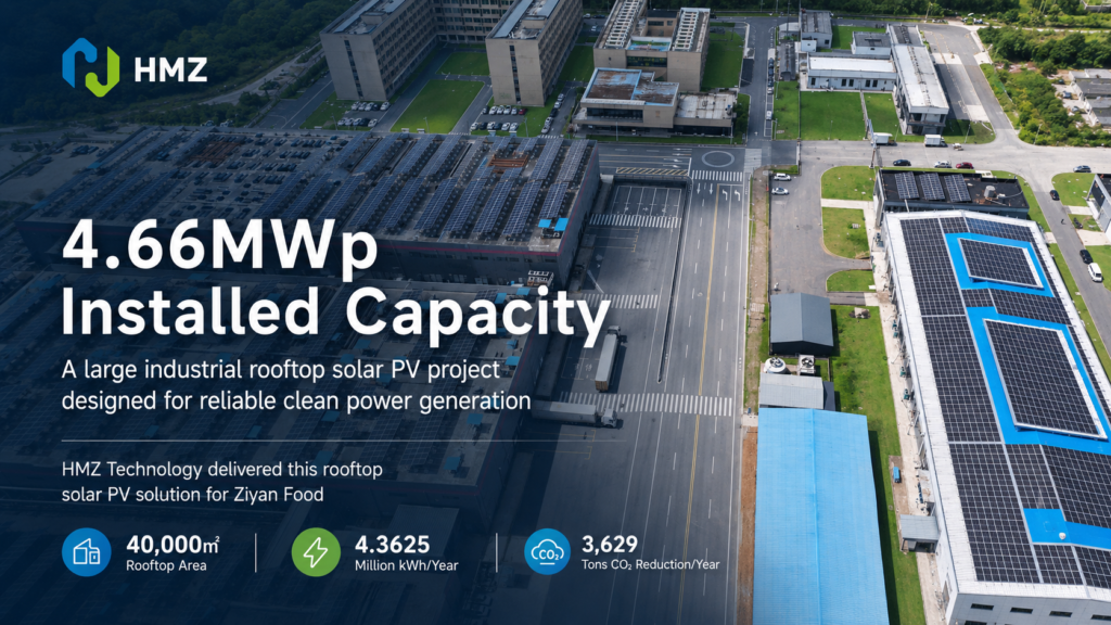 HMZ Technology provides customized renewable energy solutions for commercial and industrial applications.